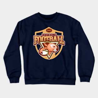 Australian Rules Football Game Crewneck Sweatshirt